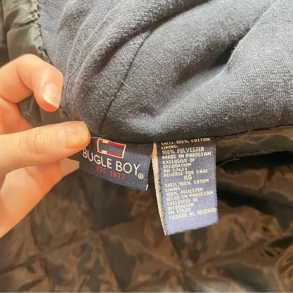 90s Skater Bugle Boy Flannel coat - Picture 7 of 12